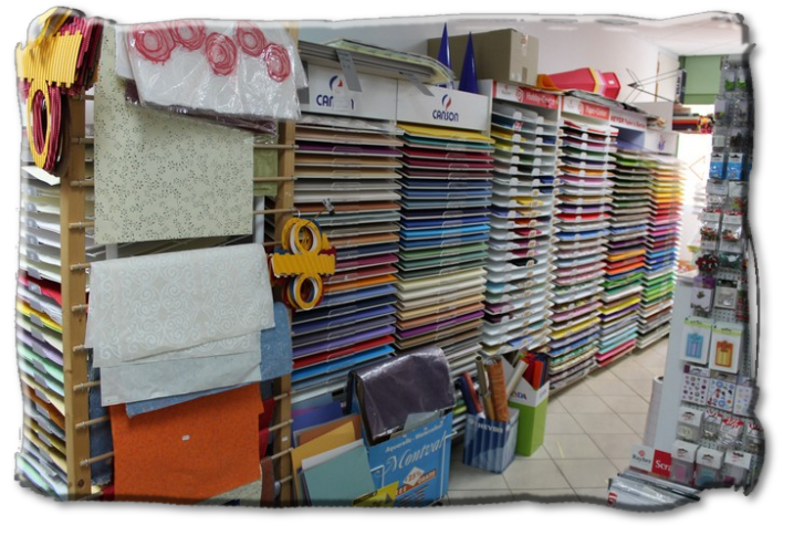 Tonkarton 50 x 70 farbig und bedruckt